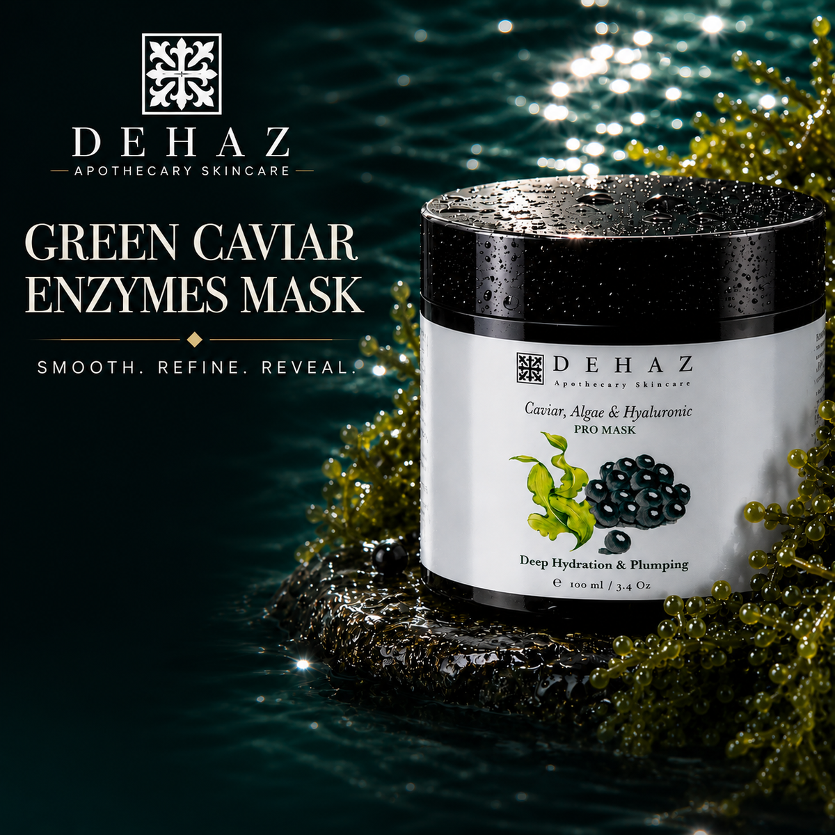 Green Caviar & Enzymes Mask
