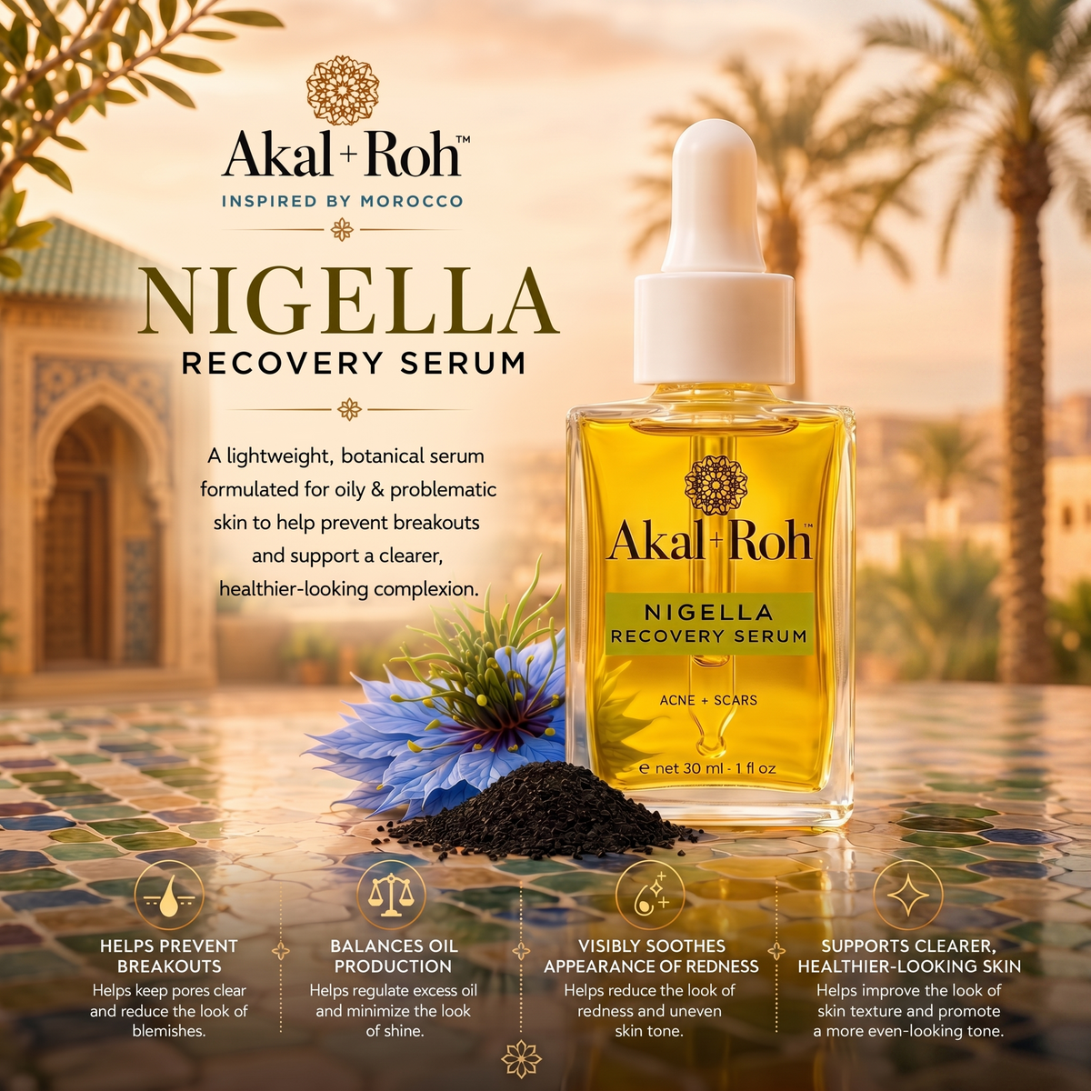 Nigella Clarifying Botanical Recovery Serum