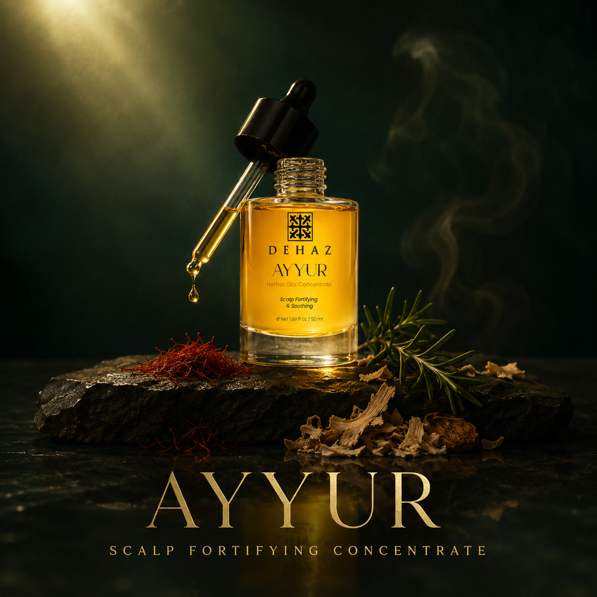 Ayyur Herbal Oils Concentrate for Scalp & Hair